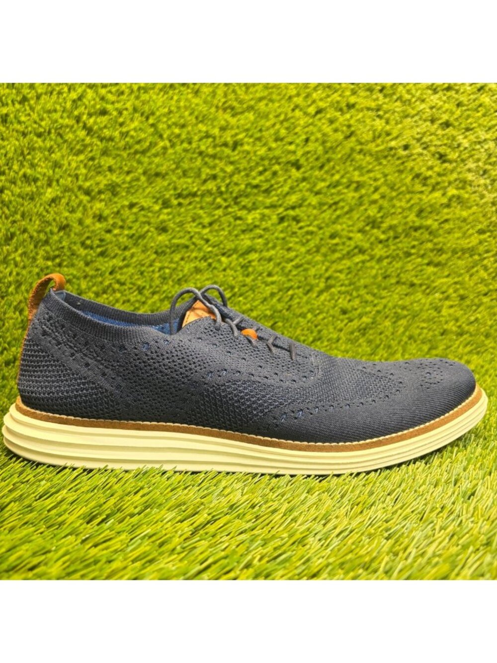 Cole Haan OriginalGrand Mens Size 10 Blue Casual Classic Stitchlite Oxford Shoes